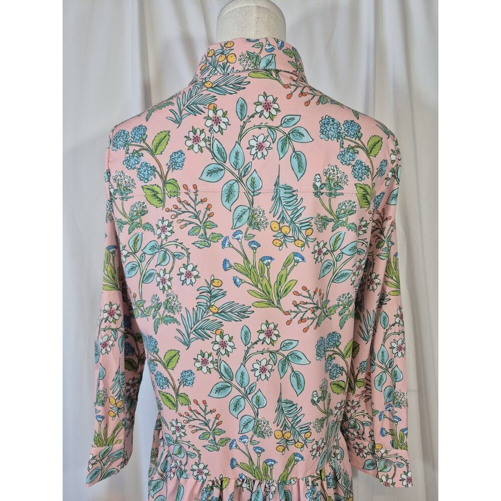 Smith Quinn Pink Floral Mini Dress New Small - Picture 9 of 10